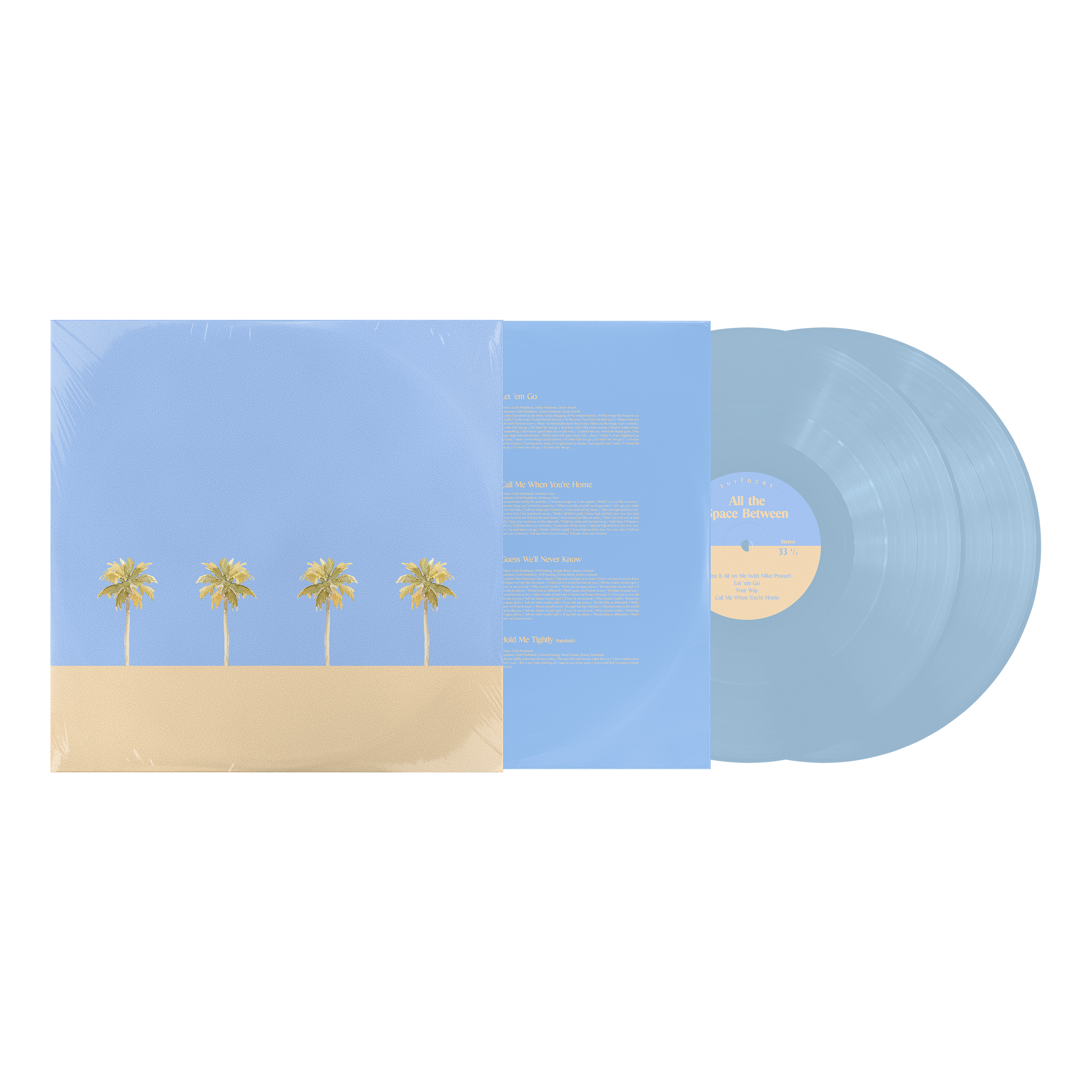 All the Space Between Vinyl (Blue)
